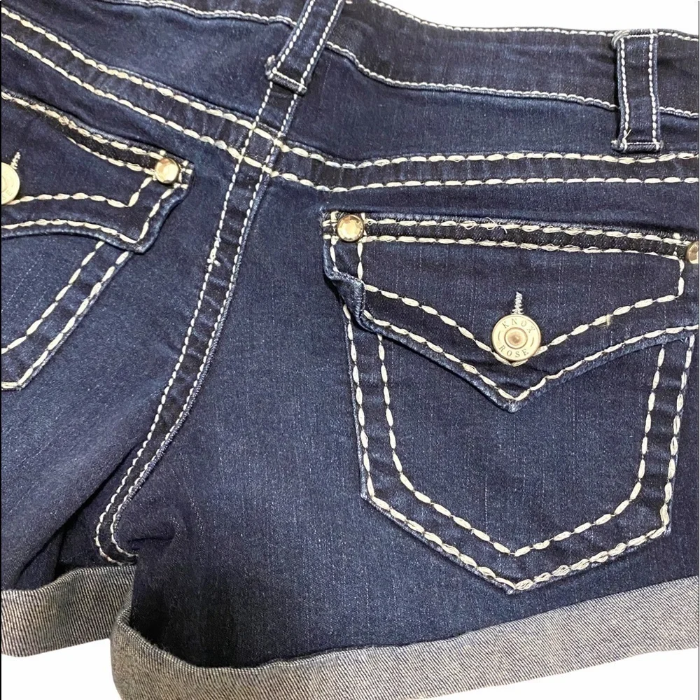 Knox Rose Denim Midi Shorts